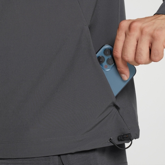 NWOT Gymshark Men’s Onyx Gray Studio Jacket - Picture 5 of 12